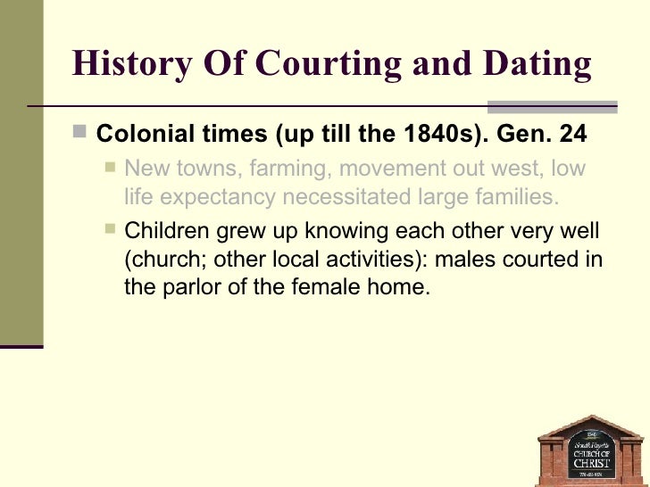 Another word for courting